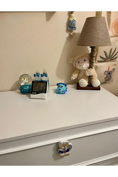 Tiny Desing Accessorıes Plush Toy Rope Lampshade (Baby & Kids Room) Kuzucuk