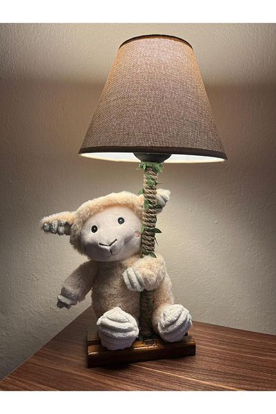 Tiny Desing Accessorıes Plush Toy Rope Lampshade (Baby & Kids Room) Kuzucuk