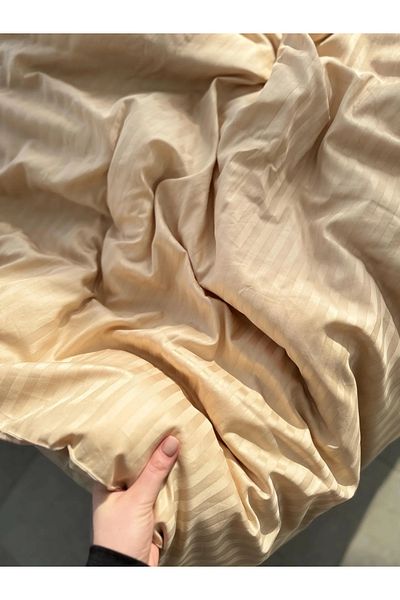 BESTİNA GOLD Σετ Παπλωματοθήκη Διπλό Bestina Gold Cotton Satin