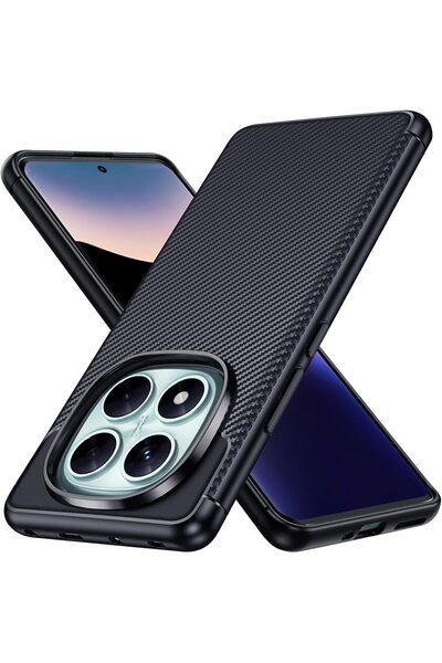 Rivor Xiaomi Redmi Note 14 Pro 4g Case Camera Protected Shock Absorbing Carbo...