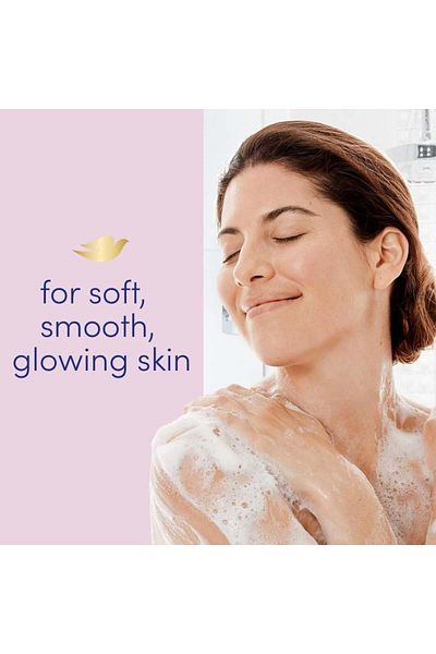 Dove Dove Pink Beauty Bar Soap with Moisturizing Cream, 4 Bars