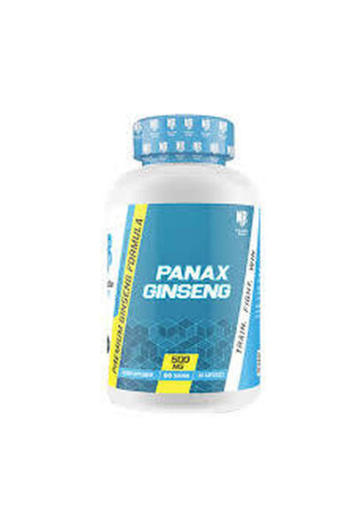 Muscle Rulz Muscle Ruz PANAX GINSENG 750MG 60 Caps