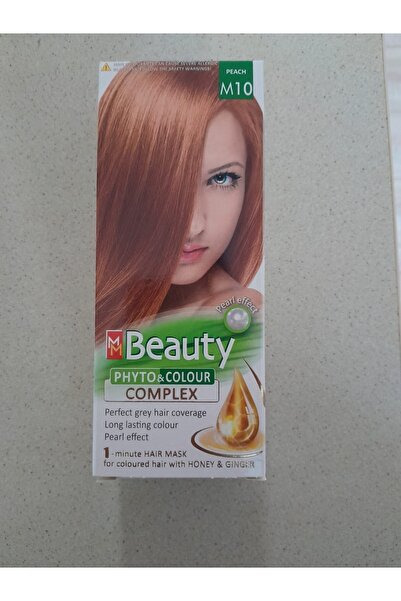 MM Beauty Bitkisel Saç Boyası M10 Peach (şeftali)