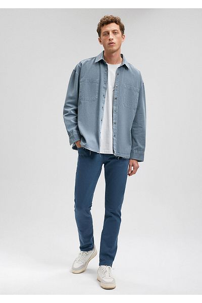 Mavi Jake Blue Comfort Gabardine Trousers0042286573