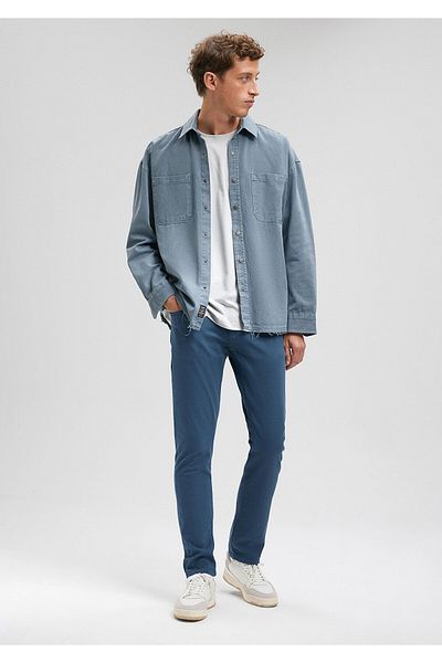 Mavi Jake Blue Comfort Gabardine Trousers0042286573