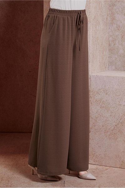 Alvina 70743 Model Wide Leg Trousers