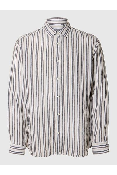 Selected Homme Leinenbluse Langarm