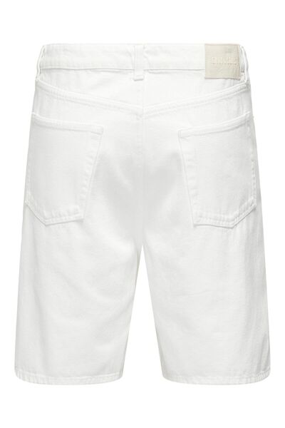 Only & Sons Jeans-Shorts ONSFADE Mittlere Taille Locker geschnitten Shorts