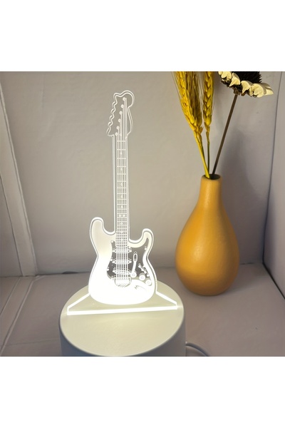 Choice مصباح ليلي ستيريو ثلاثي الأبعاد بلون واحد، مصباح بجانب السرير على شكل ...