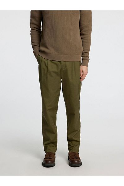 Selected Homme Cropped Hose Relaxed Fit