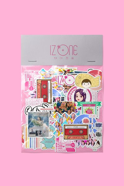 dadi ramba Izone Kpop Sticker Pack - Bullet Journal - Agenda - Planner - Notebook - Laptop Sticker Decal