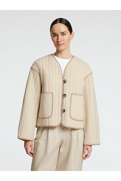 Selected Femme Wattierte Jacke Stepp