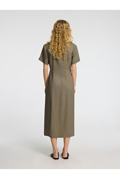 Selected Femme Midikleid Elegantes