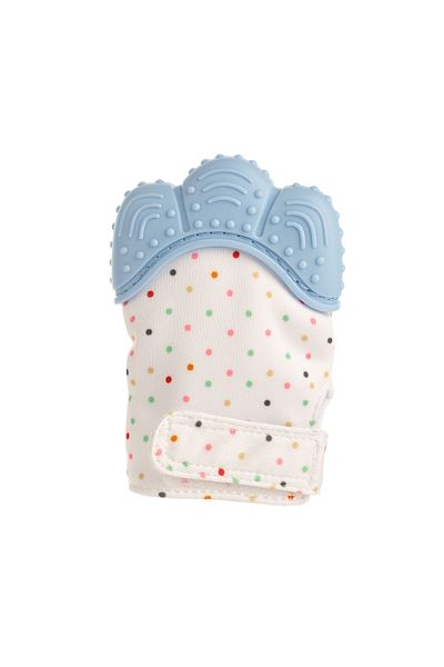 Coccorito Silicone Teething Glove, , Blue