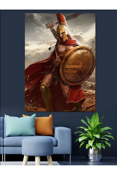 Tablomega Pânză Decorativă Gladiator - Lemn MDF