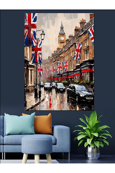 Tablomega Pânză decorativă din Marea Britanie - Lemn MDF
