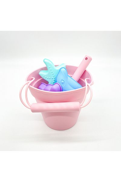 Zuluff Beach Toy Set, , Pink