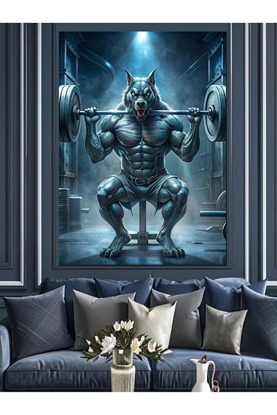 Tablomega How Many Running Cats Pânză Decorativă - Lemn MDF