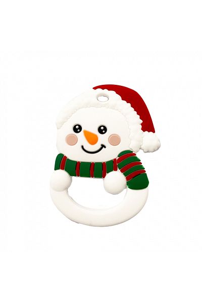 Coccorito Silicone Teething Toy, , Snowman