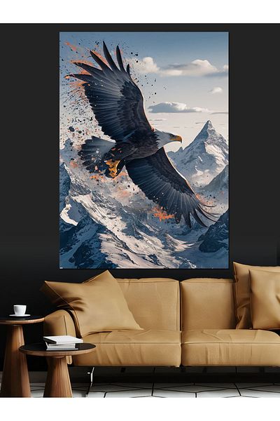 Tablomega Pânză decorativă Flying Eagle - Lemn MDF