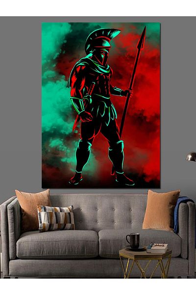 Tablomega Pânză Decorativă Gladiator - Lemn MDF