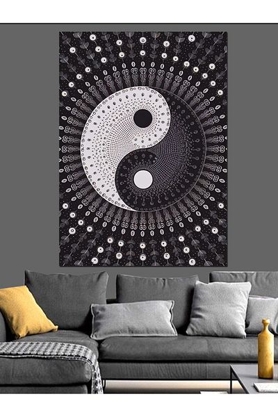 Tablomega Pânză decorativă Ying Yang Balance - Lemn MDF