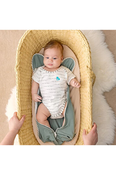 Love to Dream , Body din bumbac cu maneca scurta, 6-12 luni, Dreamer White