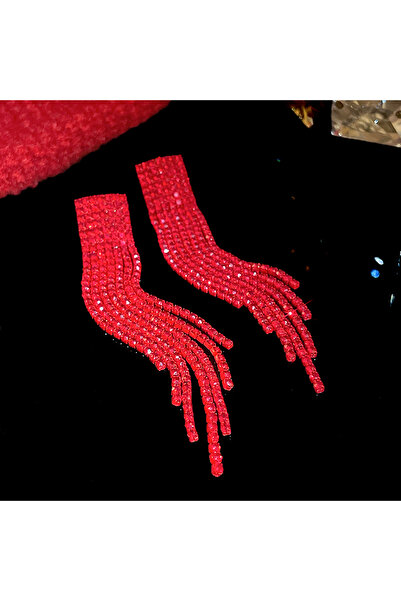 Choice HE18598-1 أقراط طويلة غير منتظمة للنساء، خفيفة الوزن، إبداعية، فاخرة، ...