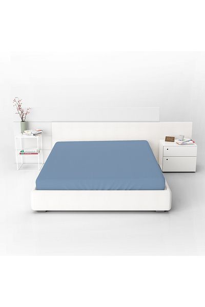 Home Still HUSA BUMBAC ORGANIC ALBASTRU 100x200 CM