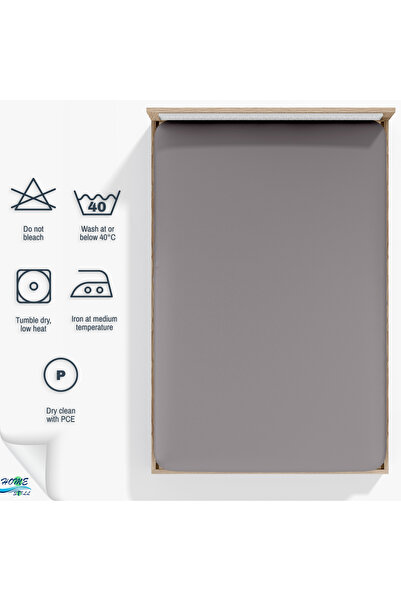 Home Still HUSA BUMBAC ORGANIC GRI 100x200 CM