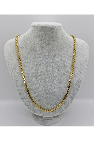 Blue Sapphire Arpa model çelik zincir kolye