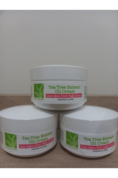 Huncalife ناتشورليز كريم زيت مستخلص شجرة الشاي بخلاصة شجرة الشاي × 3