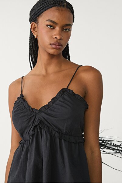 Stradivarius Bağcıklı askılı top