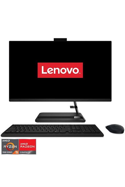 LENOVO All in One PC Lenovo IdeaCentre 3 27", AMD Ryzen 5, 16GB RAM, 512GB SSD, FHD Display