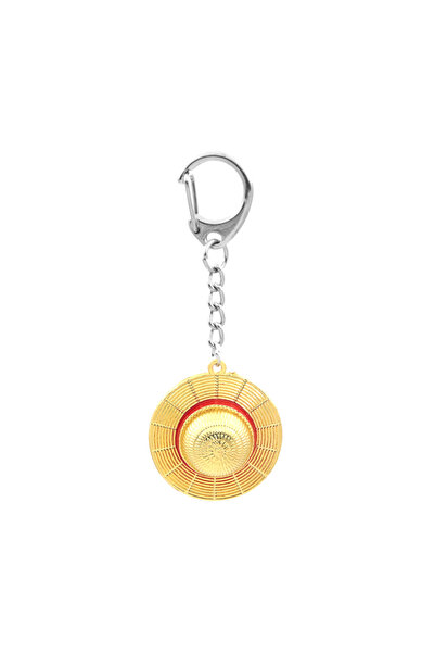 Choice1 Small size Classic Anime Keychain Straw Hat Pendant Metal Key Chains ...