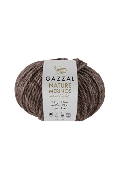 Gazzal Nature Merinos (50gr) El Örgü Ipliği