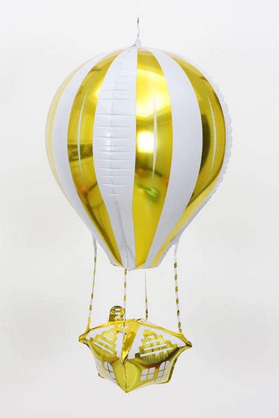 Patladı Gitti 22 Inch Flying Balloon Themed Yellow Foil Balloon 88-28 cm