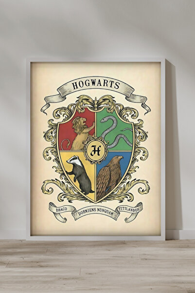 FGHGF Hogwarts Seri 004 Harry Potter Çerçevesiz Poster & Duvar Tablosu