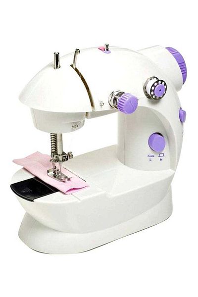 COOYA Multifunctional Mini Sewing Machine, Portable, 2-Thread 2-Switches 2 Speed Control, Automatic