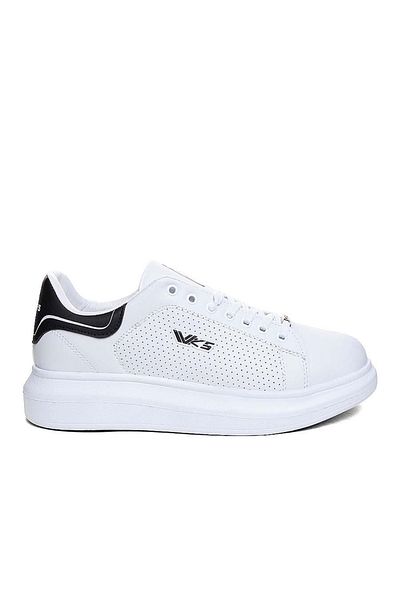 GRAND Unisex 2677 Skin White & Black Streetball Men's Shoes