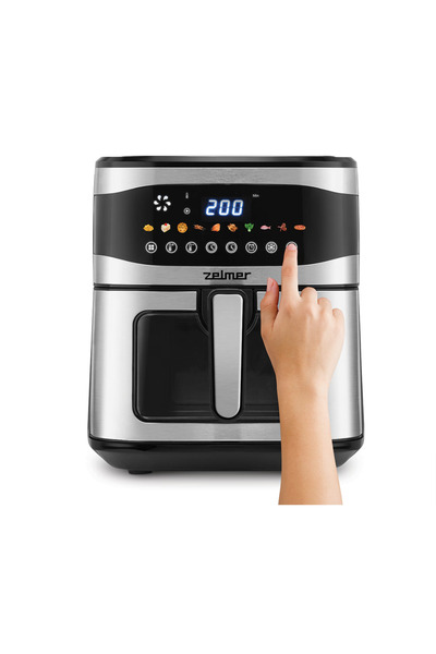 Zelmer ZELMER ZAF1500 hot air fryer, 6.5l, 1600W, black-silver