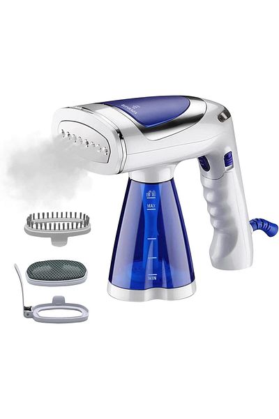 COOYA Handheld Steamer,Strong Penetrating Steam,Fast 30s Heat-Up ,250ml Tank,for All Type Fabrics,1600W