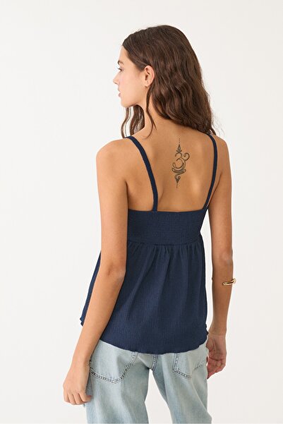 Stradivarius Fırfırlı kroşe top