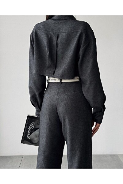 Glam Fashion Сорочка з кишенями та смужками - 24k11659