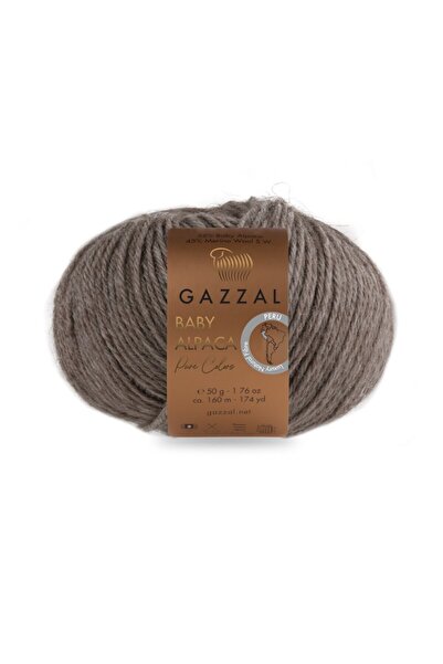 Gazzal Baby Alpaca Pure Colors (50gr) El Örgü Ipliği
