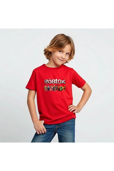 Let's Wear Roblox Printed T-Shirt for Boys