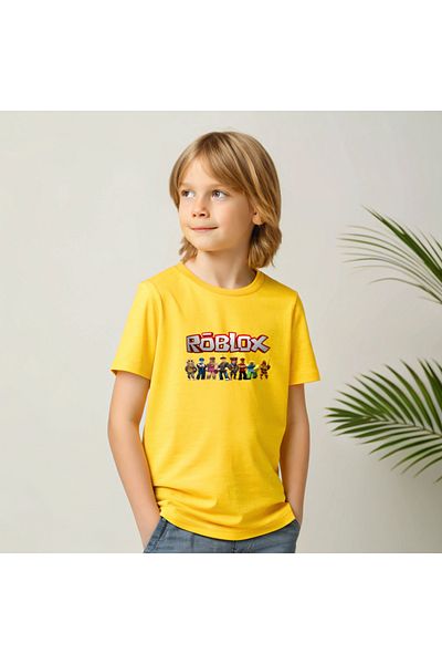 Let's Wear Тениска за момче с щампа Roblox
