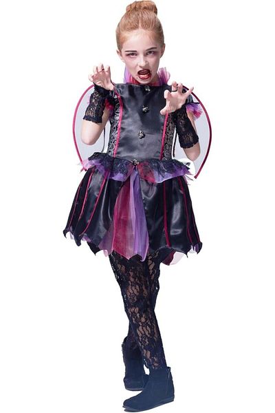 Ikali Ikali children's Halloween costume, polyester, multicolor, 10-12 years