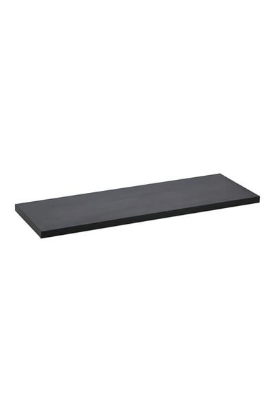 micasa Elegant and Modern Design Rectangular Wall Mounted Wooden Floating Shelf 120 x 20cm