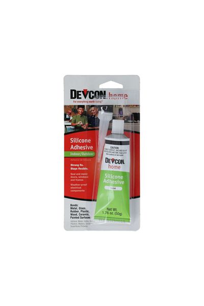 Devcon Indoor and Outdoor Silicone Adhesive 1.76oz